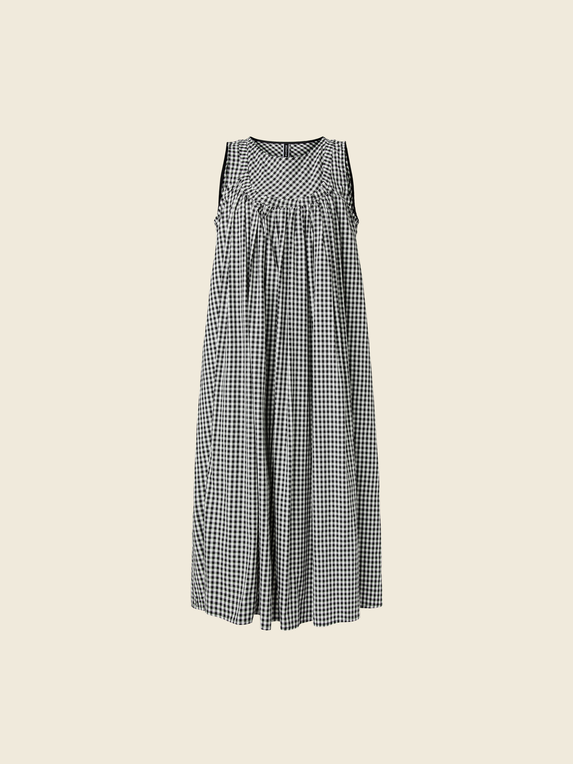 VICHY SLEEVELESS DRESS