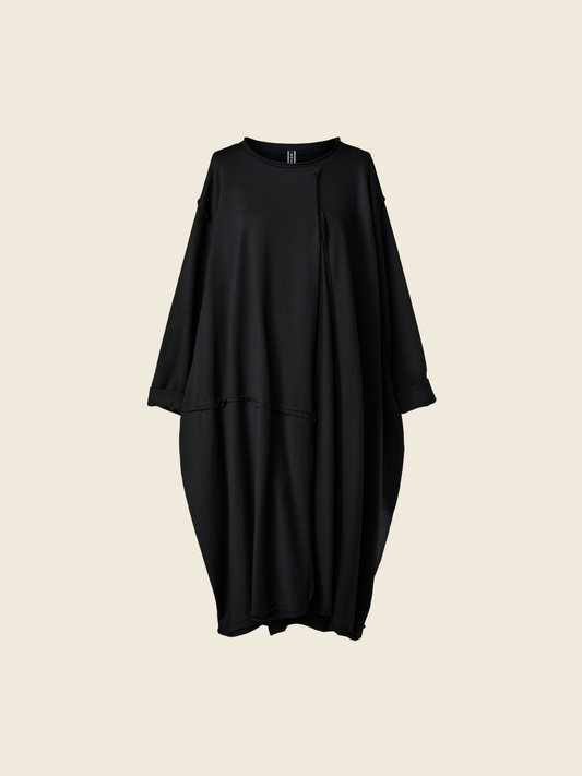 SWEATSHIRT WIDE DRESS