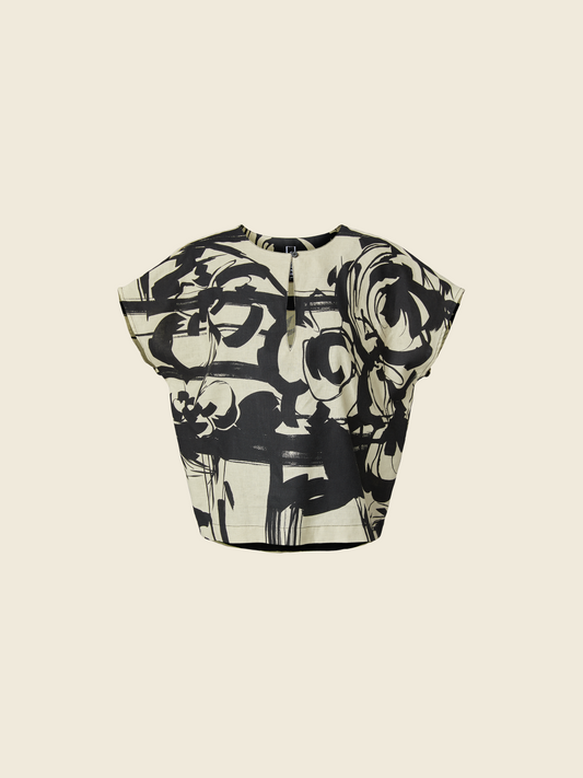 BRUSHSTROKE BLOUSE