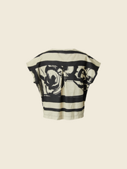 BRUSHSTROKE BLOUSE