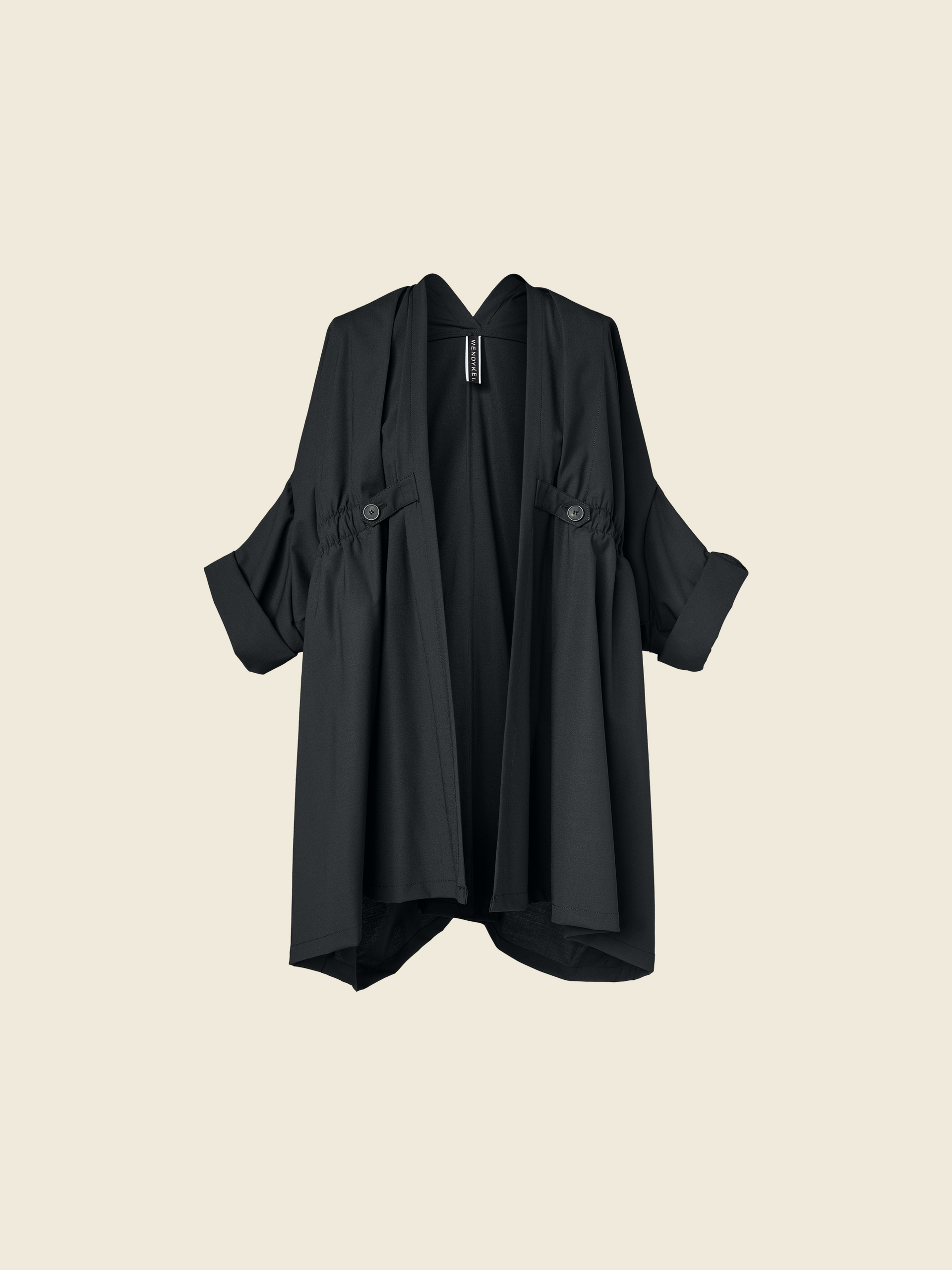 AW26 KIMONO JACKET WITH ELASTIC