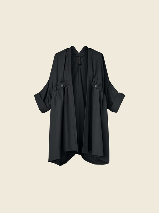 AW26 KIMONO JACKET WITH ELASTIC