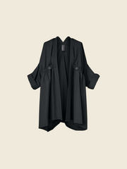 AW26 KIMONO JACKET WITH ELASTIC