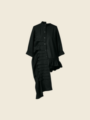 AW26 SCULPTED RUFFLE JACKET