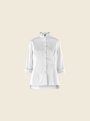 RUFFLE COLLAR SHIRT