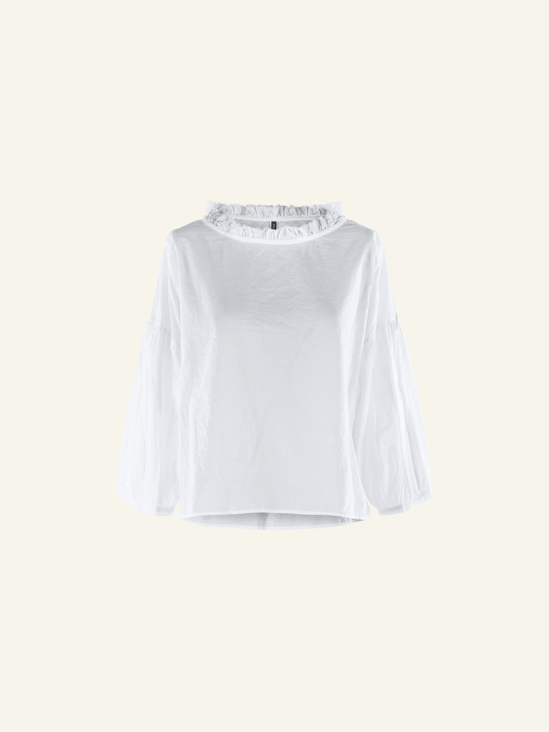 BLUSA AMPIA CON MANICHE A SBUFFO