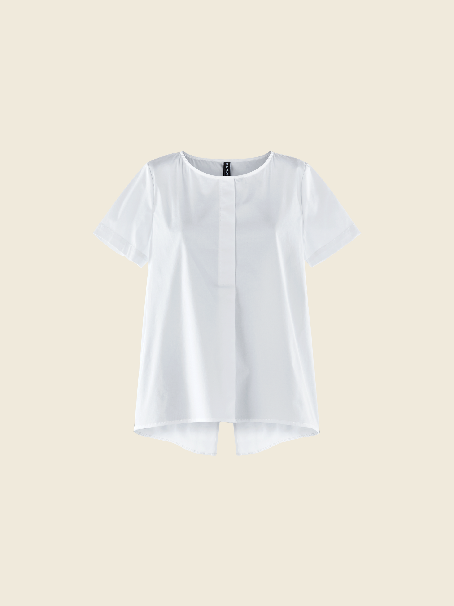 BLUSA CON SPACCO A CODA DI ROVINE