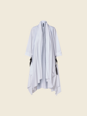 LIGHTWEIGHT POPLIN CARDIGAN