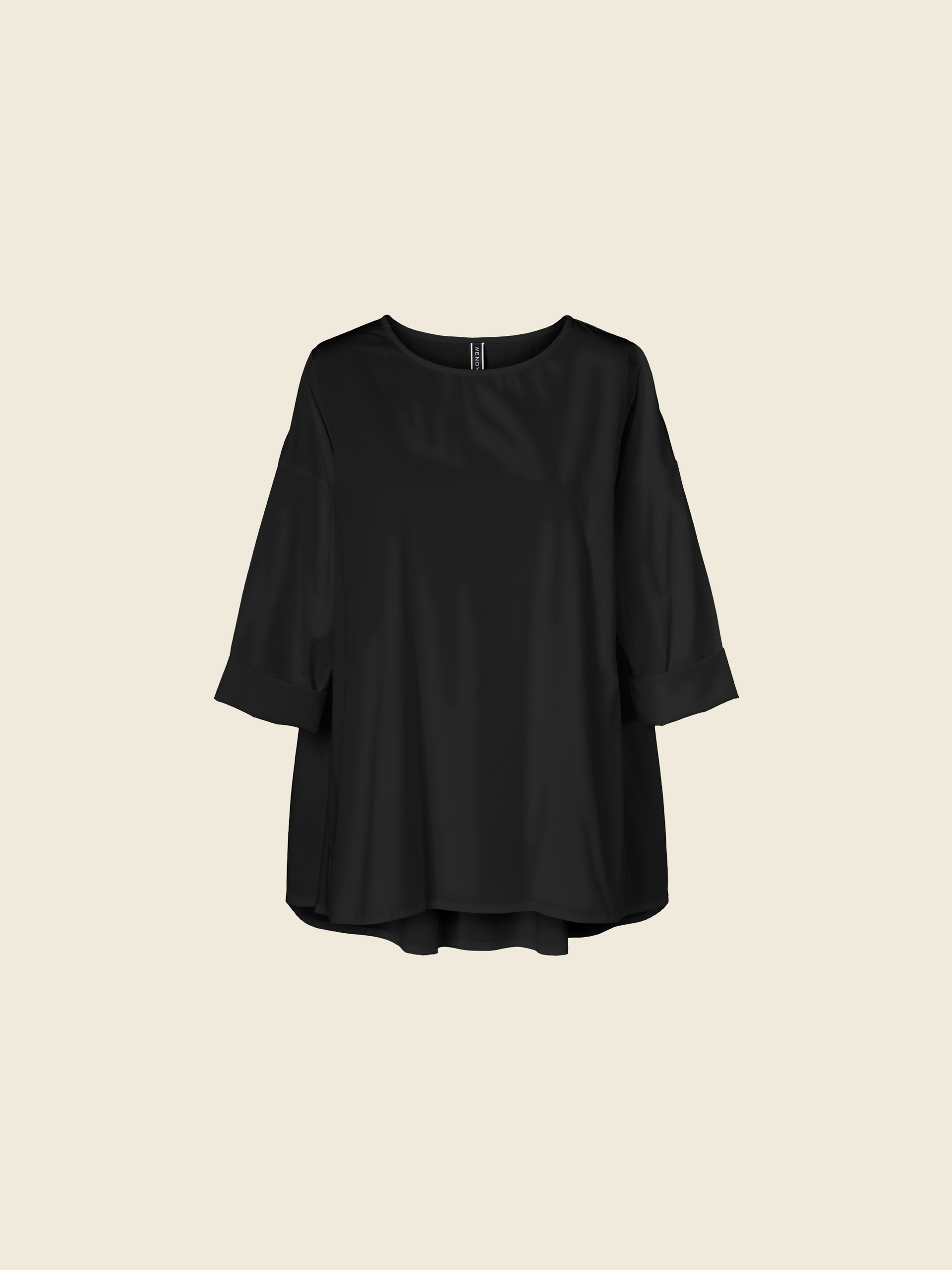 BLUSA AMPIA CON TESSUTO RUCHES SUL RETRO