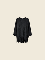 BLUSA CON ORLO A PETTINE