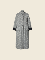 CAPPOTTO IN COTONE A POIS