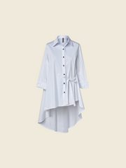 CAMICIA LUNGA CON NASTRO