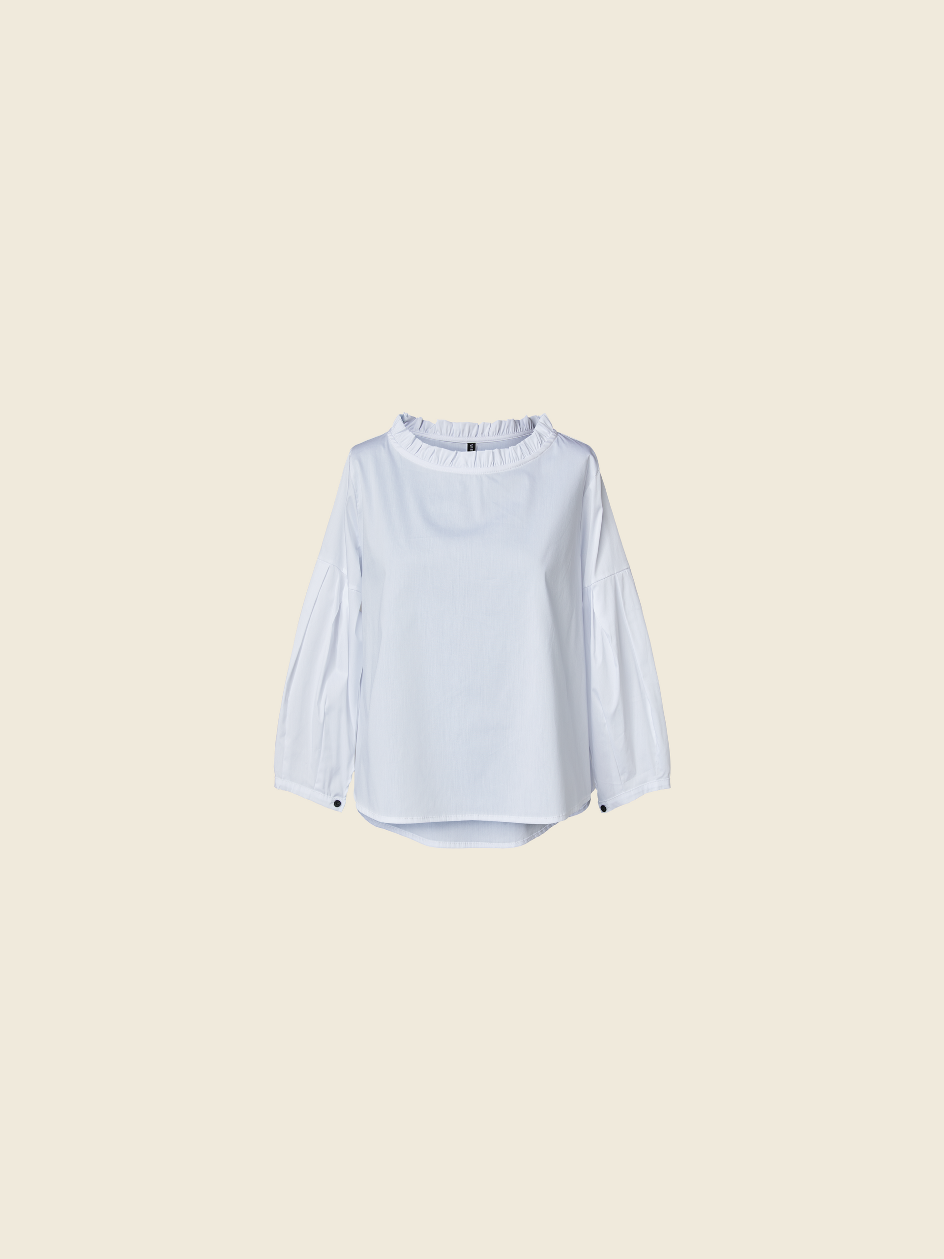 BLOUSE WITH PUFF SLEEVES