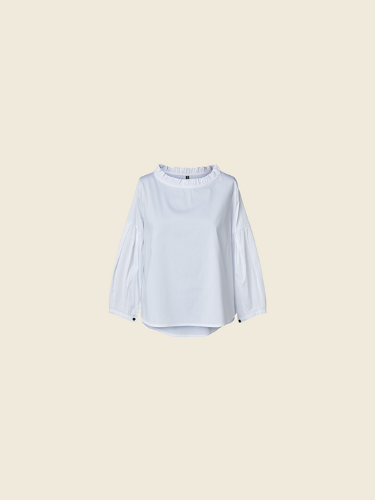 BLOUSE WITH PUFF SLEEVES