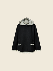 WOOL BOUCLE' SWEATSHIRT