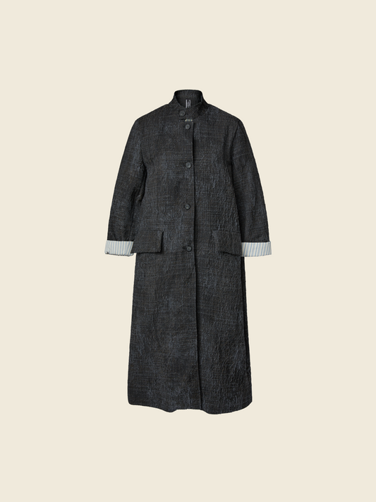 RUSTIC EFFECT COAT