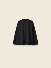 BLOUSE WITH ECRU' LINING POCKETS