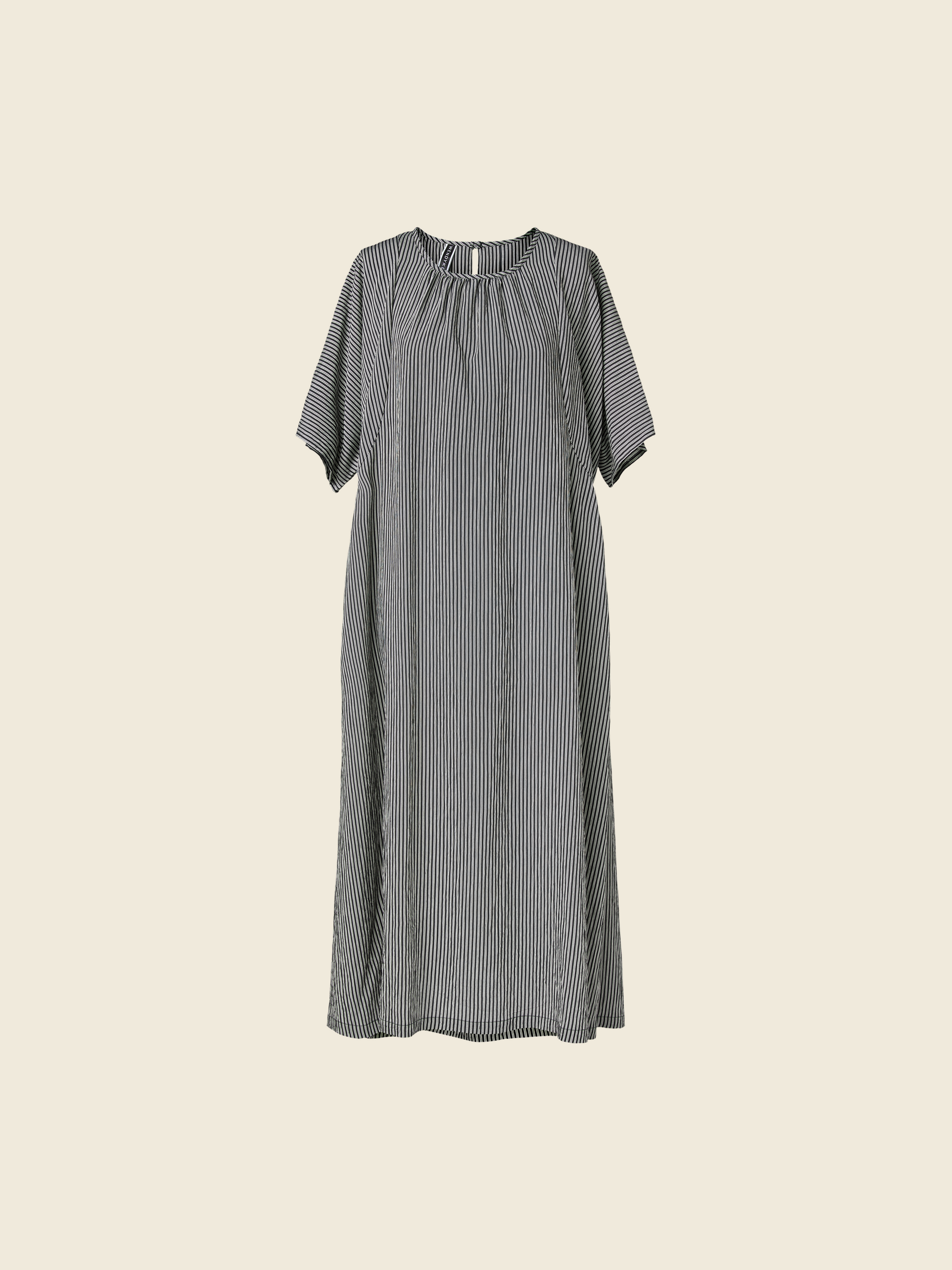 T-SHIRT/DRESS IN STRIPED FABRIC