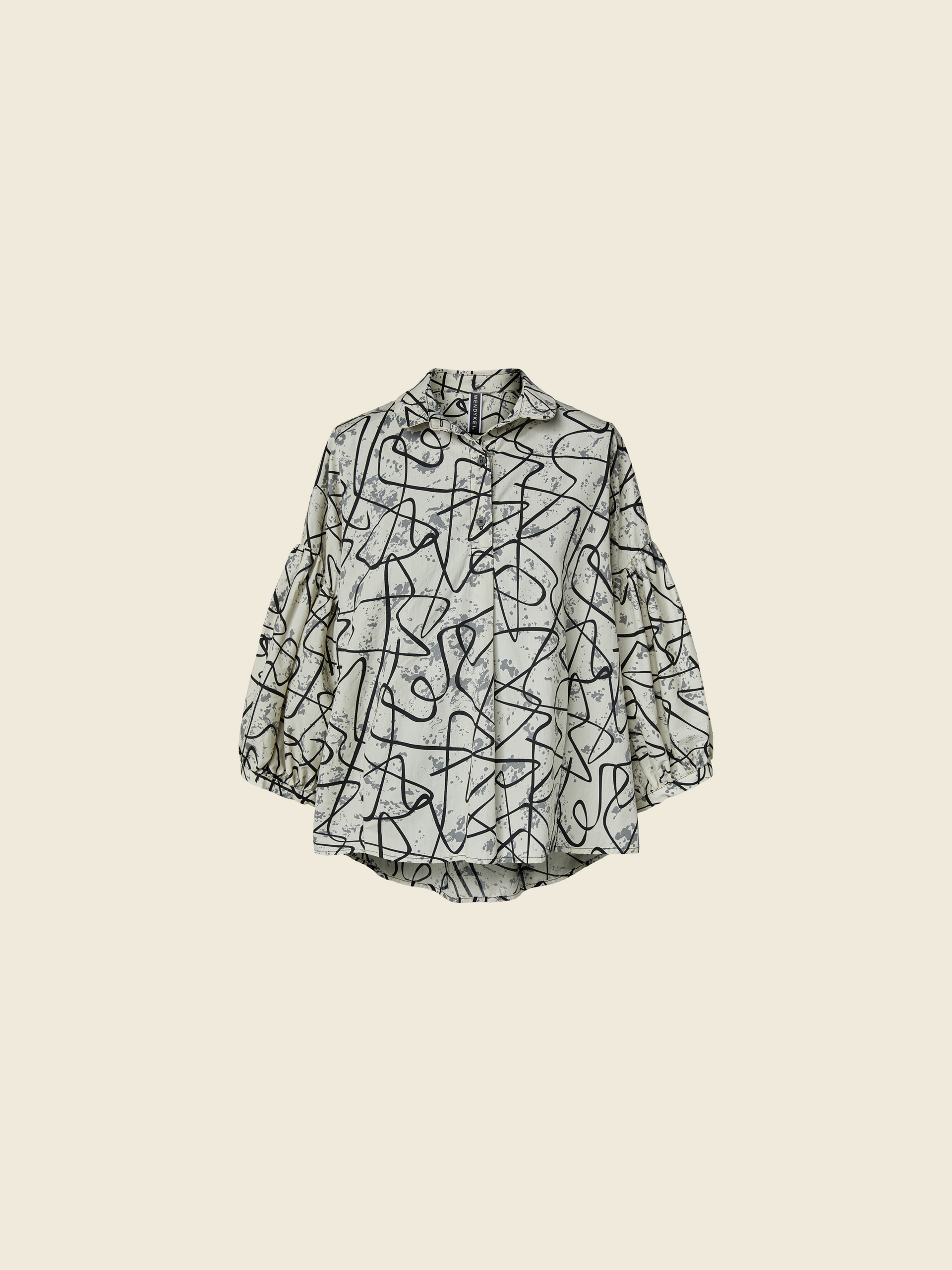 GEOMETRIC BLOUSE