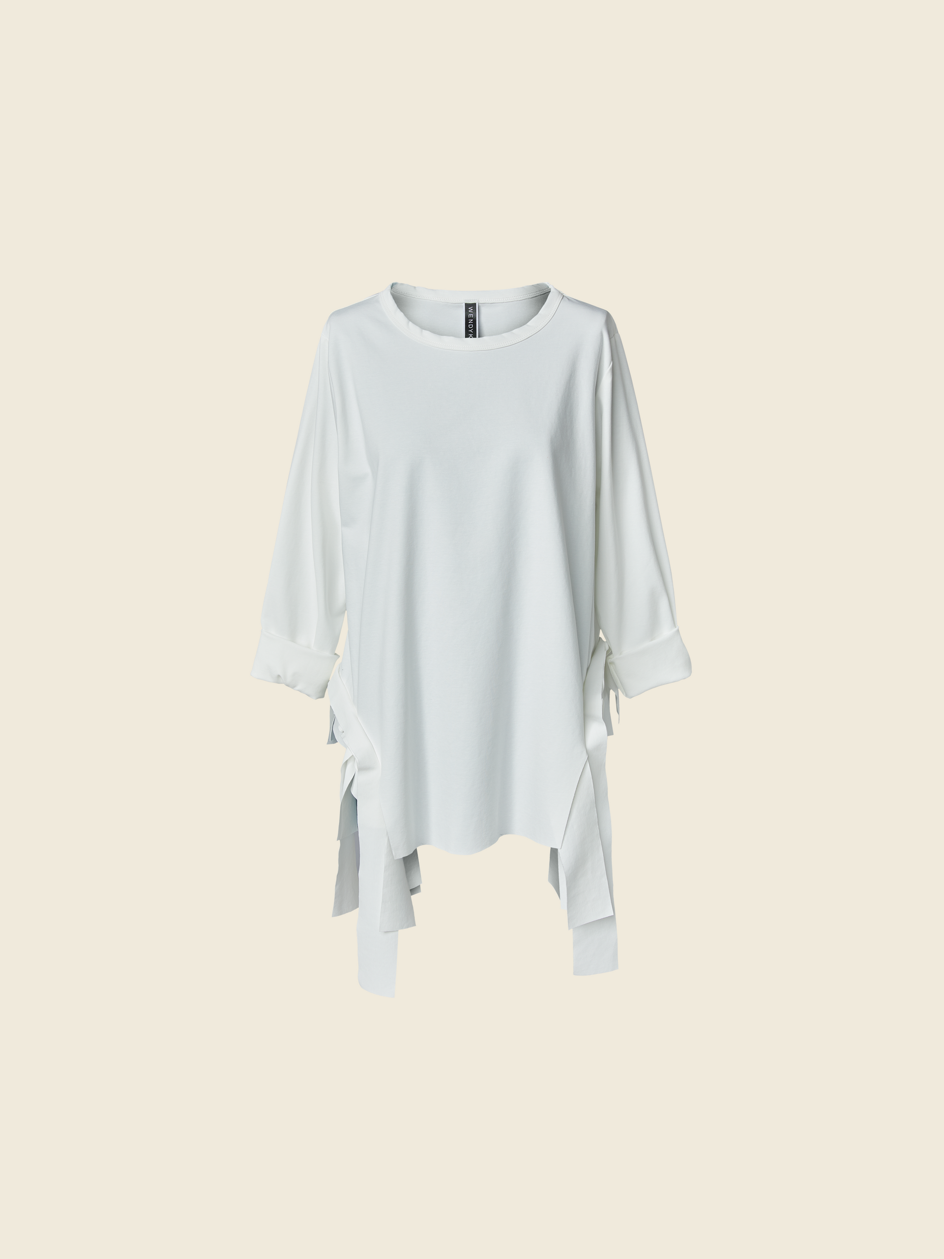 T-SHIRT DESTRUTTURATA IN PUNTO MILANO