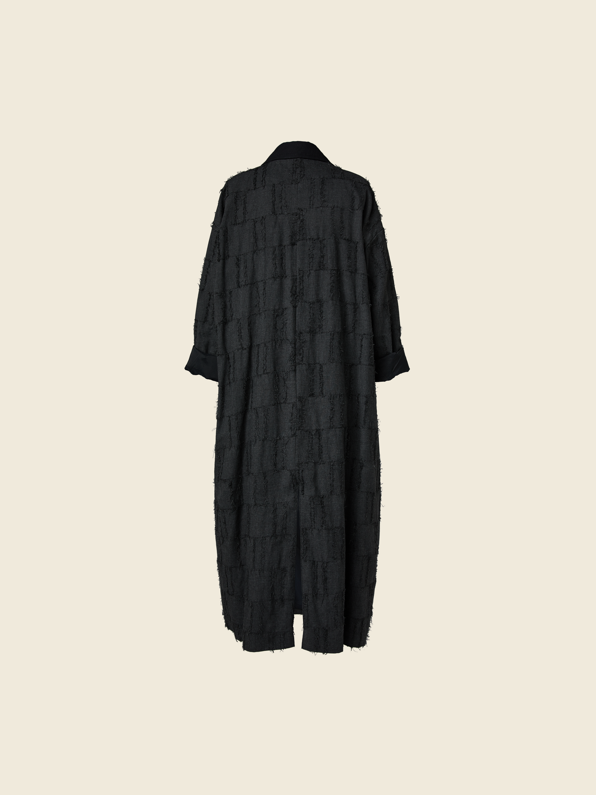 CHECKED FIL COUPE' COAT