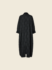 CHECKED FIL COUPE' COAT