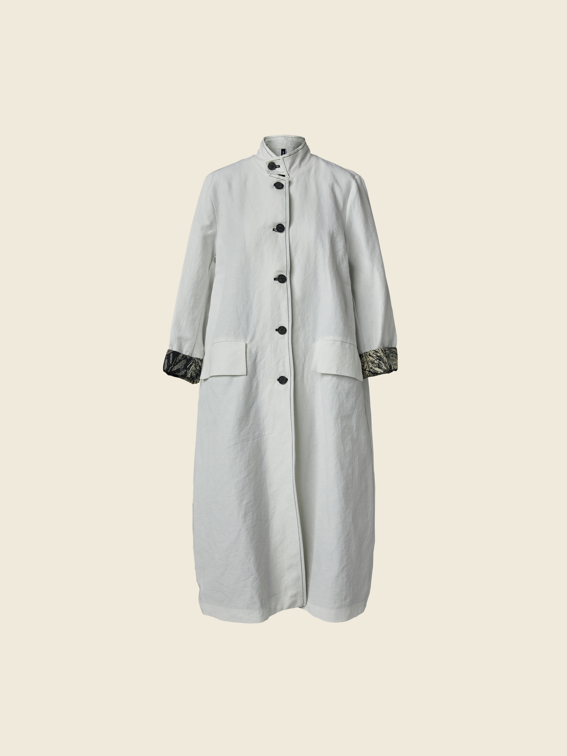 JACKET WITH BOTANIC LINING