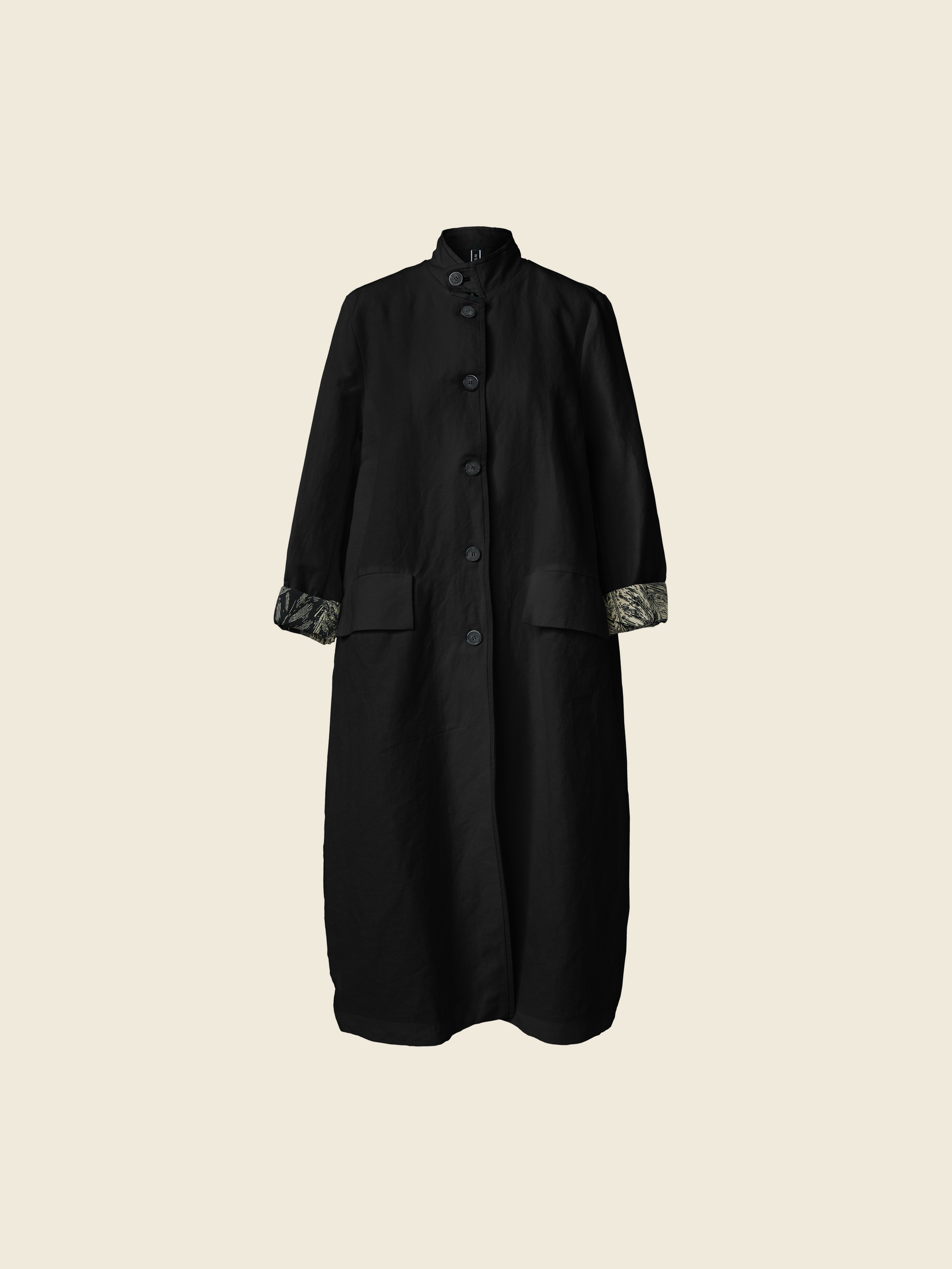 JACKET WITH BOTANIC LINING