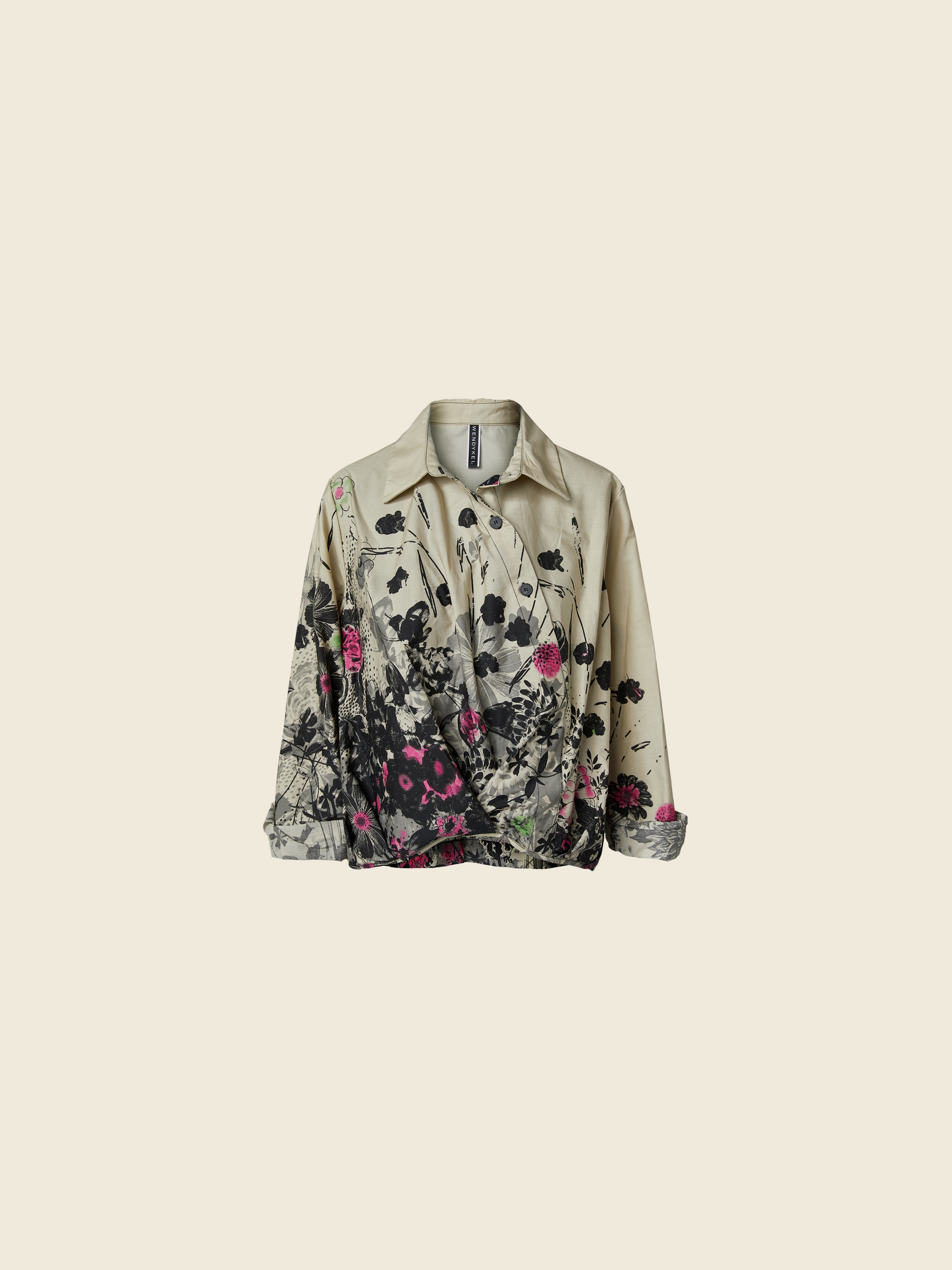 BLUSA CON STAMPA FLOREALE