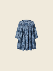 BLUSA CON STAMPA MARMO