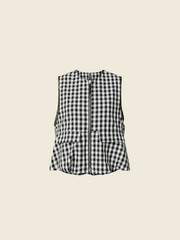 CHECKED VEST