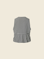 CHECKED VEST