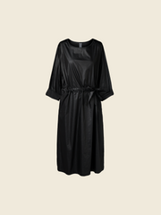 AW26 FAUX LEATHER DRESS