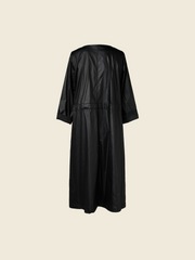 AW26 FAUX LEATHER DRESS