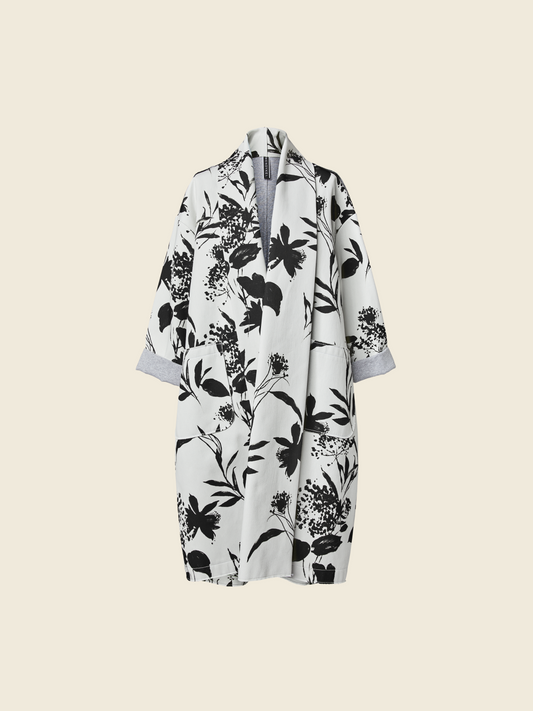 FLOREAL SWEATSHIRT CARDIGAN