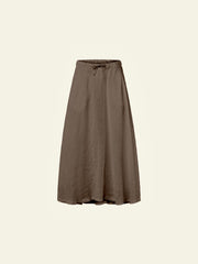 LINEN FULL SKIRT