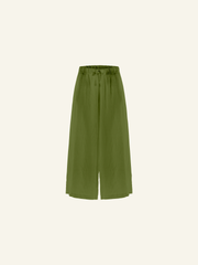 LINEN PALAZZO TROUSERS