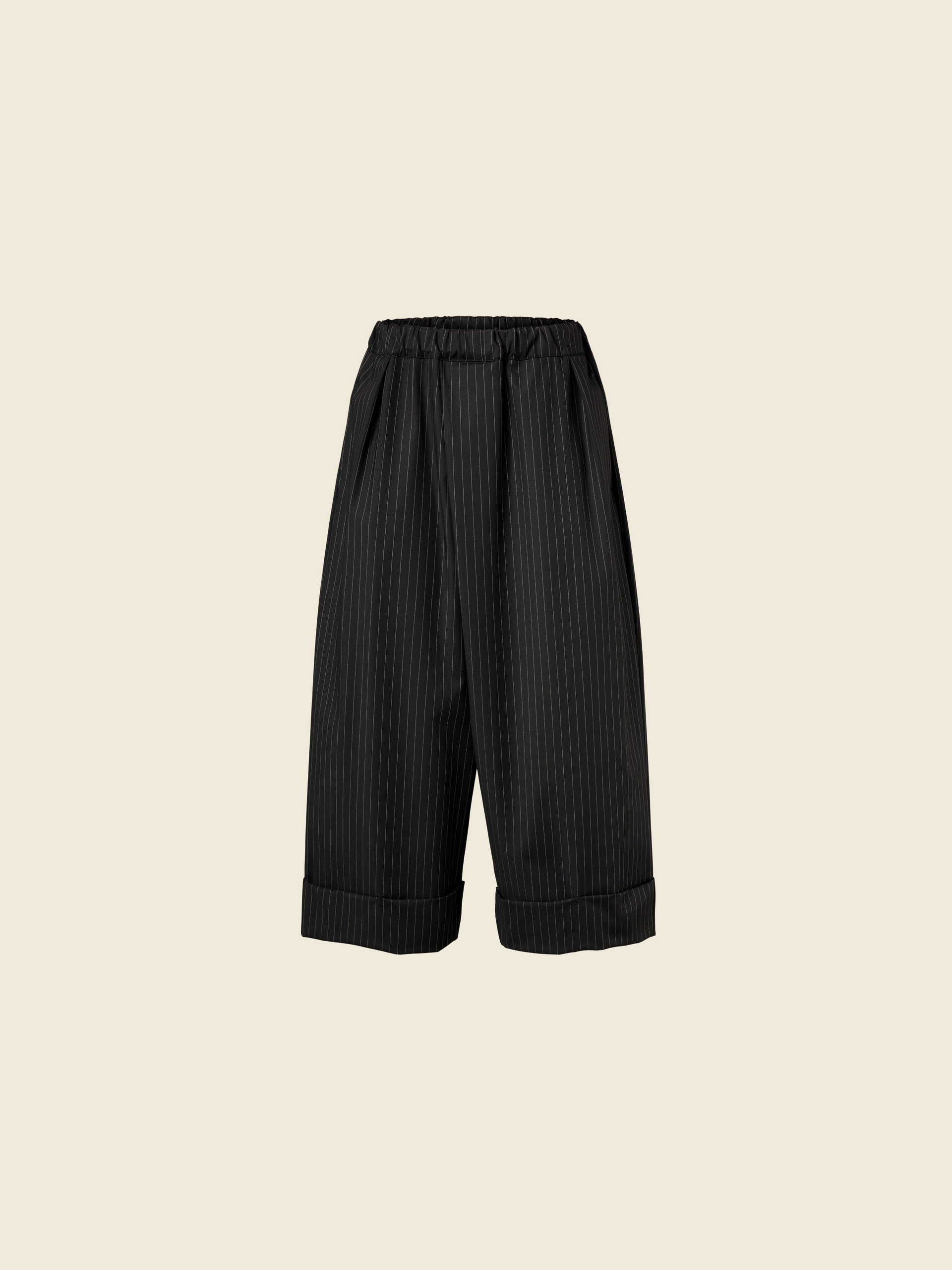 PINSTRIPE CULOTTE PANTS