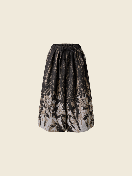 ABSTRACT PATTERN CULOTTE PANTS