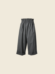 HIGH ELASTIC WAISTBAND TROUSERS