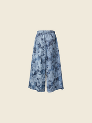 MARBLE PRINT TROUSERS