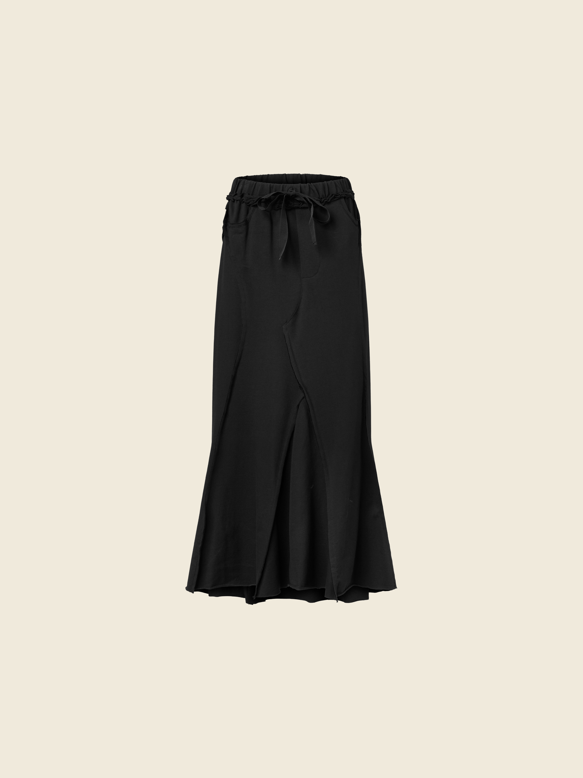 LONG FLEECE SKIRT MERMAID LINE