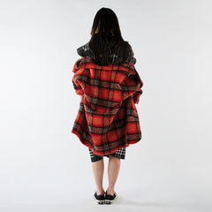 CAPPOTTO TARTAN DI LANA