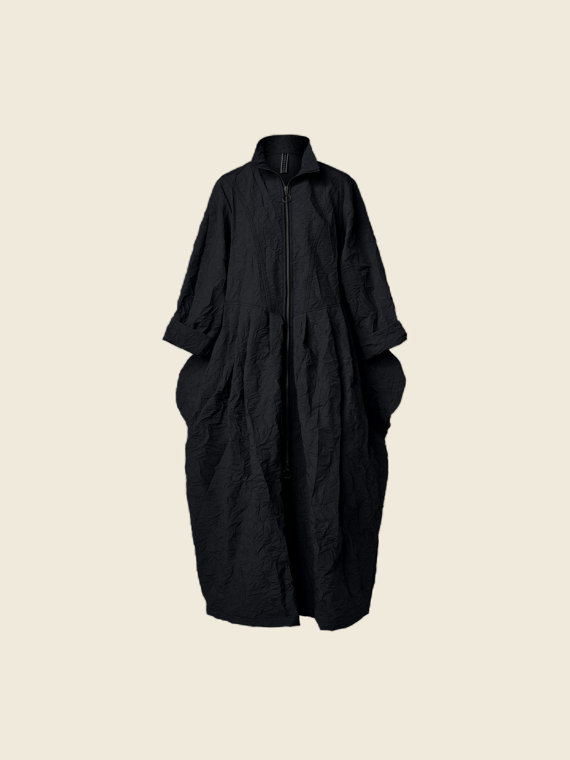 ABITO LUNGO SCULTOREO CON ZIP