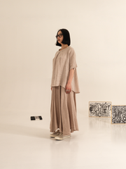 LINEN FULL SKIRT
