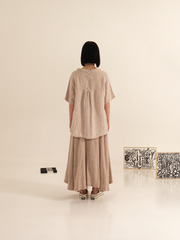 LINEN FULL SKIRT