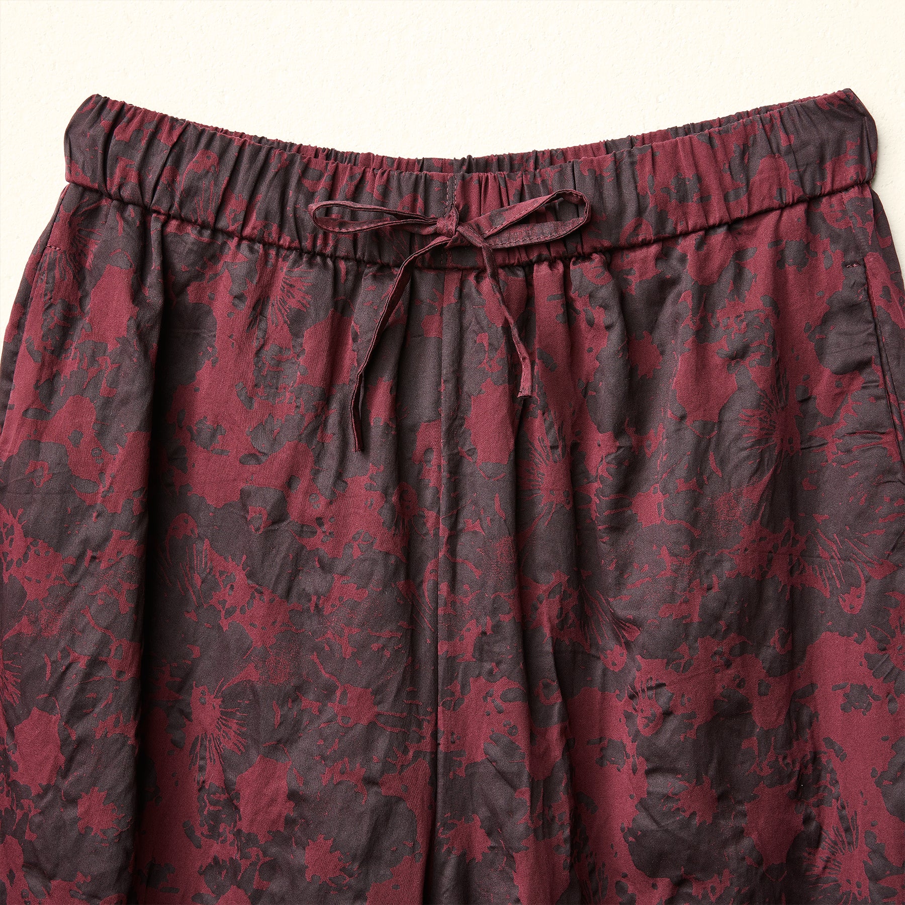 CULOTTE PANTS WITH FLORAL PATTERN