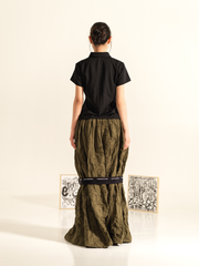 LONG SKIRT WITH ELASTIC BAND F/W23