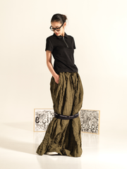 LONG SKIRT WITH ELASTIC BAND F/W23