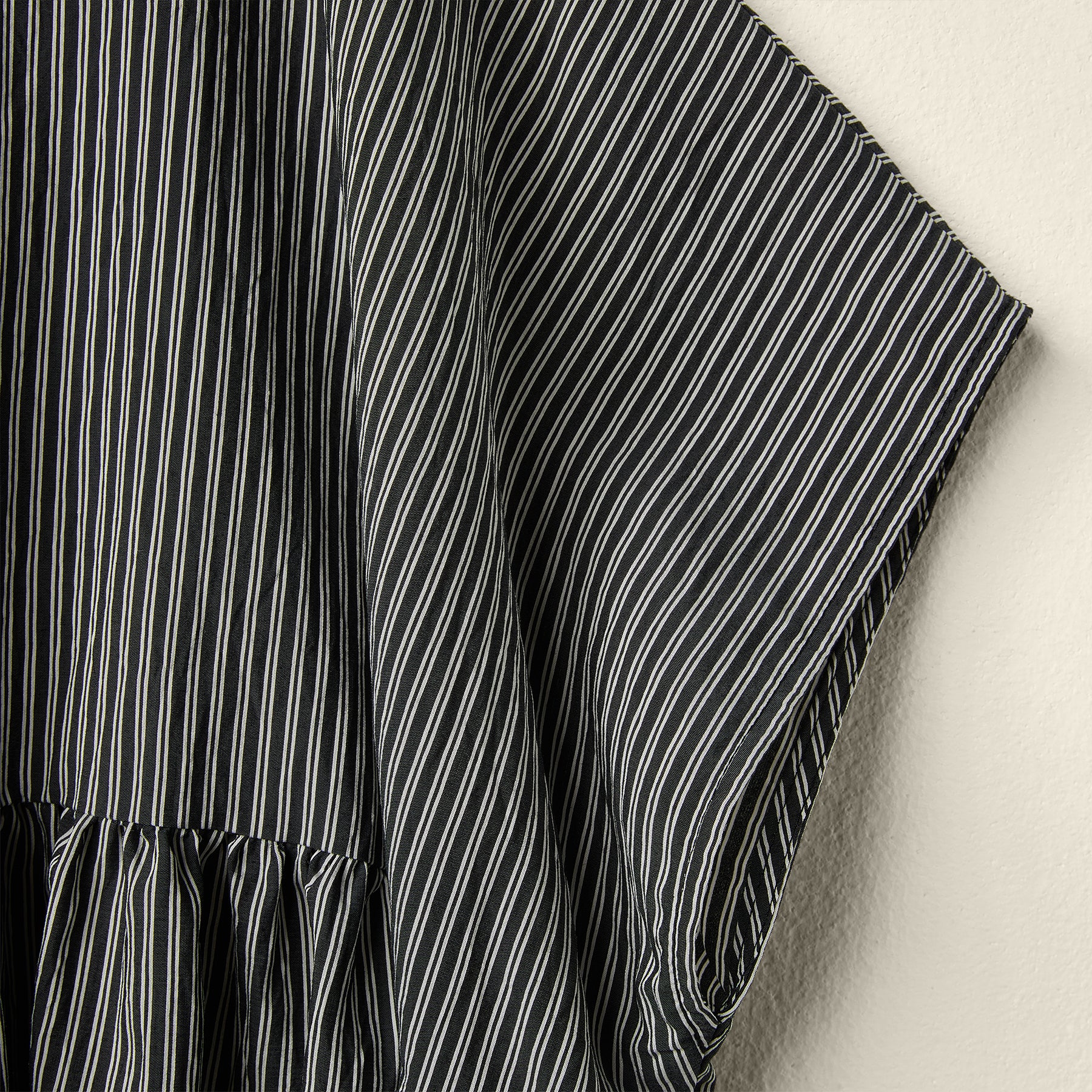 BLUSA A RIGHE CON PIEGHE